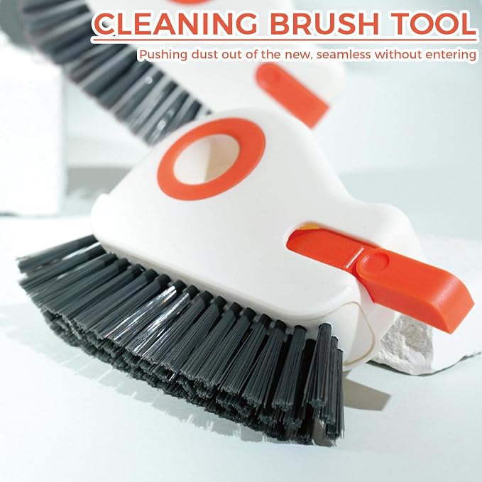 2 Sets Window Track Cleaner Tools, 2-in-1 Groove Cleaning Brush - Image 2