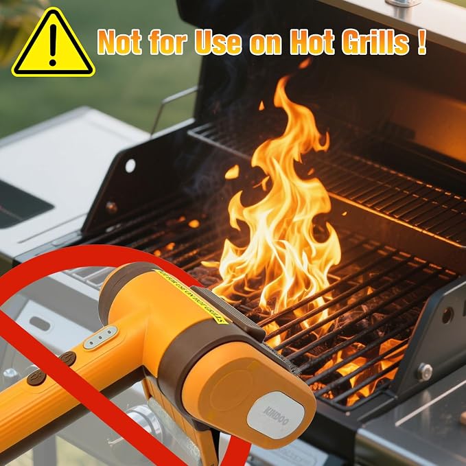Electric Rechargeable Grill Brush, Grill Cleaner - Image 8