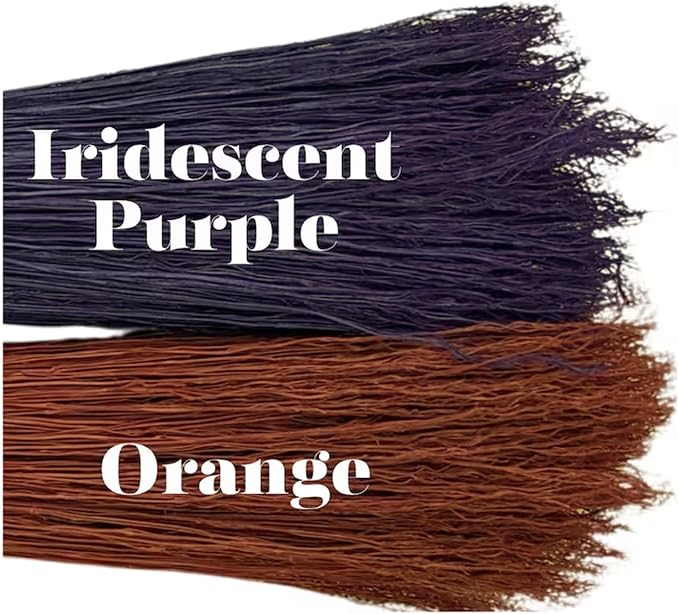 Broomcorn 16" 1/2 lb Bundles, Rainbow Broom Corn, Broom Straw, Broom Corn by Unknown