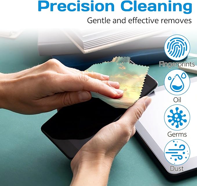 6 PCS Glasses Cleaning Cloth Eyeglass Lens Cleaning Cloth Eyeglasses Wipes - Image 4