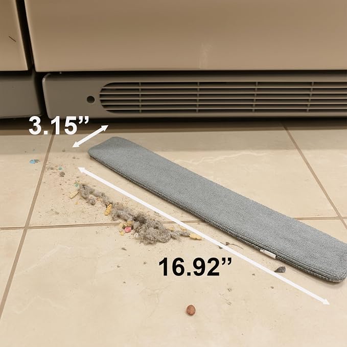 Flat Gap Dust Cleaner with Extendable Pole, Bafezoze Retractable Under - Image 6