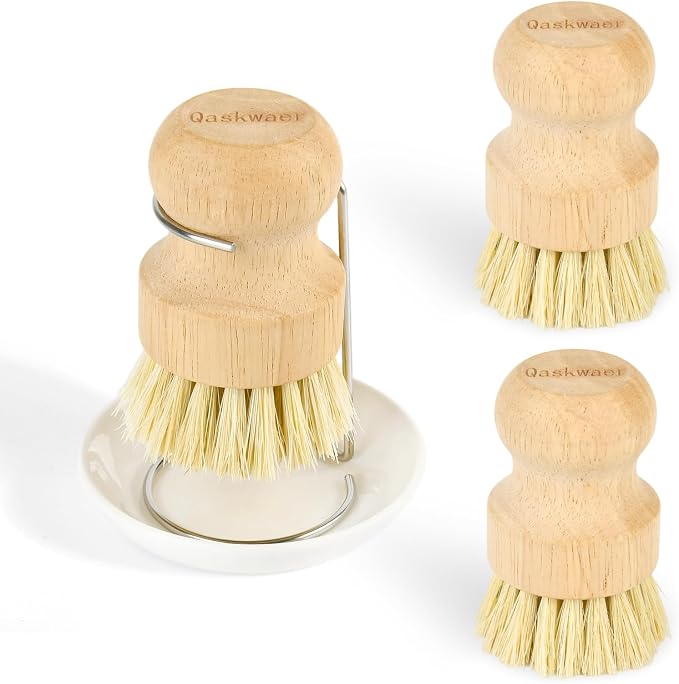 Wooden Dish Brushes, Dish Scrubber Brushs by Unknown