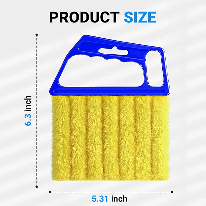 3pcs Window Blind Cleaner Duster Tool, 2026 New Cleaning Tools, 7 Fingers - Image 2