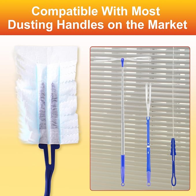 40Pcs Static Dust Removal Brush Disposable Replacement Head Compatible - Image 5
