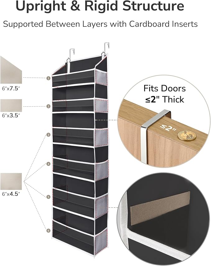 ULG 2Pack-Over The Door Organizer - Image 7