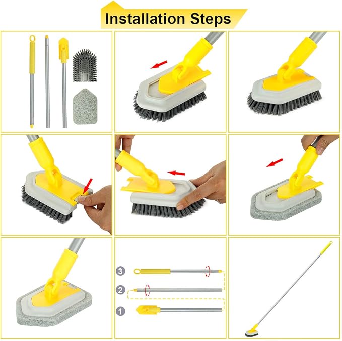 Lalafancy Shower Cleaning Brush - Image 5