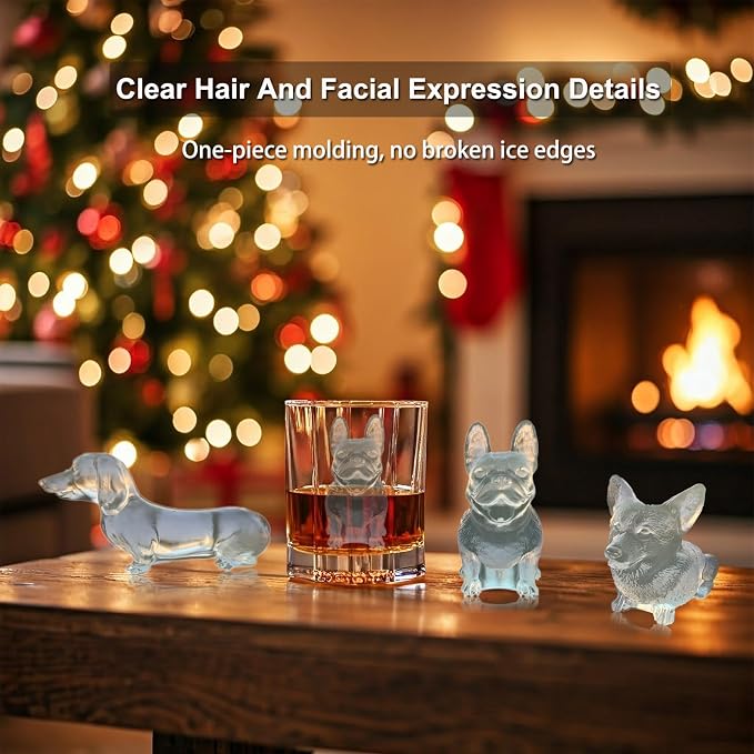 3D Dachshund Ice Cube Tray Molds Silicone - Image 2