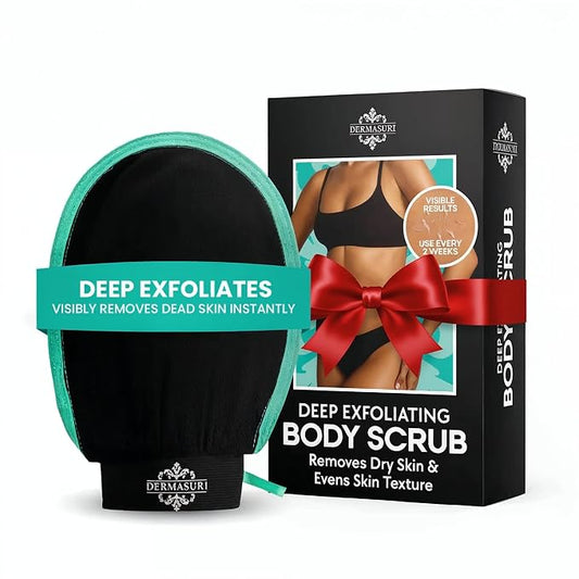 Dermasuri - Deep Exfoliating Glove - Polishing Mitt Body Scrubber - Korean Skin by Dermasuri