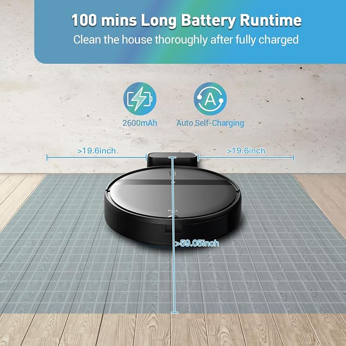 Robot Vacuum and Mop Combo for Pet Hair & Large Homes – Smart App/Voice - Image 7