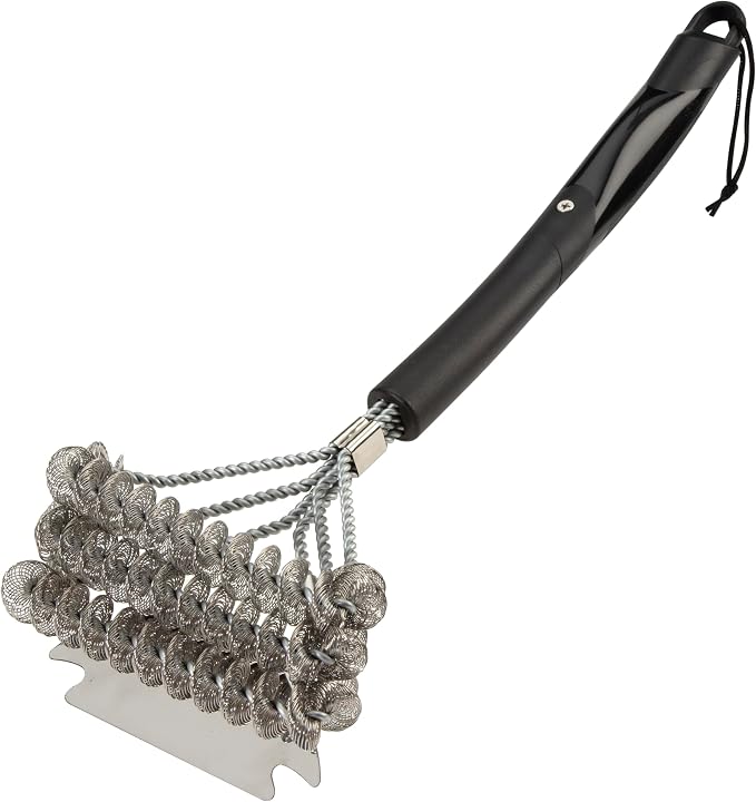 Cuisinart Triple Coil Brush, 17” Stainless Steel Grill Brush by Cuisinart