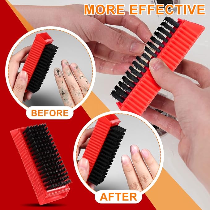 Boao 5 Pcs Hand Scrub Brushes for Nail Cleaning Fingernail Brush Soft Non - Image 6
