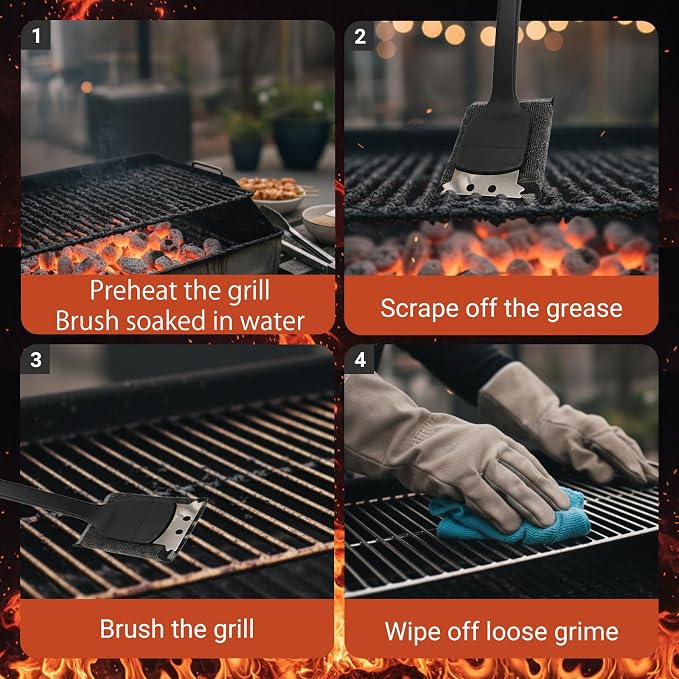 BBQ Grill Brush for Outdoor Grill Accessories - Image 5