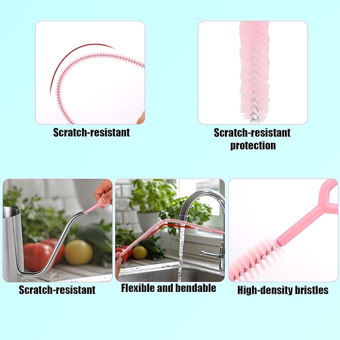 4pcs Straw Cleaner Brushes Compatible - Image 4