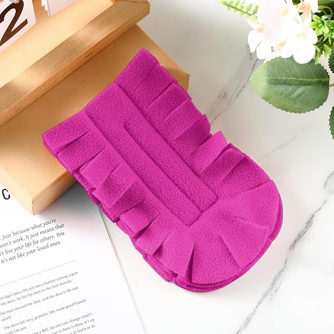 Zubebe 6 Pcs Duster Refill Reusable Fleece Duster Refills Feather Flat Dusters - Image 6