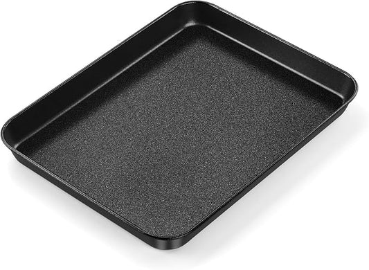 E-far Mini Toaster Oven Pan, Nonstick Carbon Steel Baking Pan by E-far