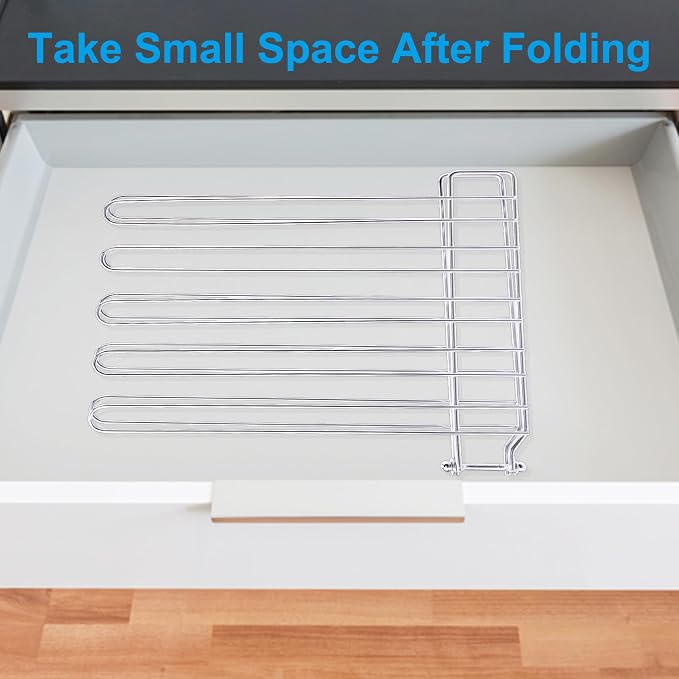 Reusable Drying Rack, Foldable Freezer Bag Dryer, SUS304 Stainless Steel Stand - Image 7
