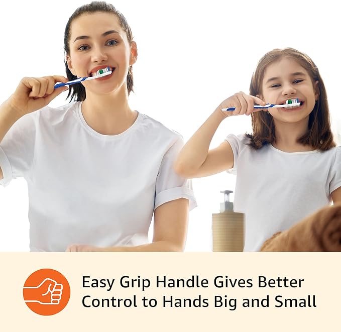 Amazon Basics Clean Plus Soft Bristle Toothbrushes - Image 5