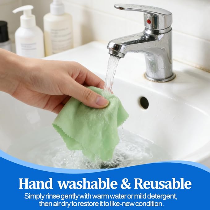 21 Pack Glasses Cleaning Cloths, Premium Ultra-Soft Lens Wipes Cloth - Image 5