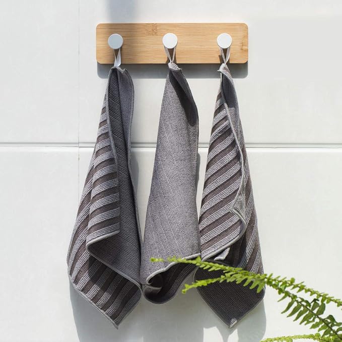 ZHIDIAN Stainless Steel Microfiber Cloth Double-Sided Cleaner Rag, Non-Scratch - Image 7