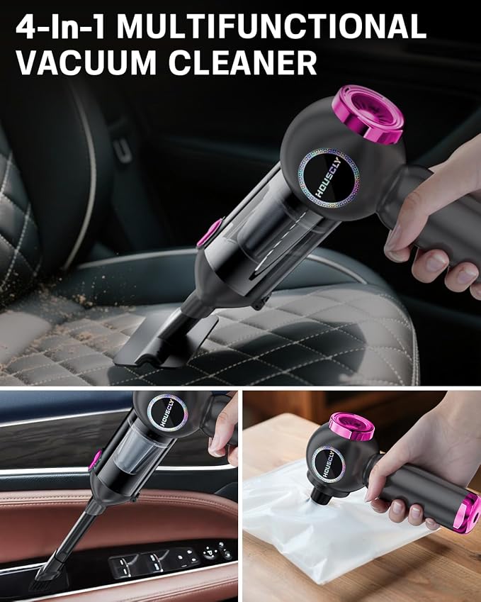Handheld Car Vacuum Portable Cordless 25000Pa High Power Small Mini Hand Vacuum - Image 4