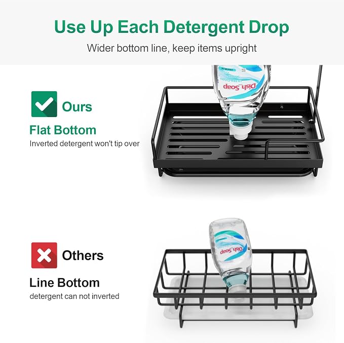 GSlife Sink Caddy Kitchen Sink Organizer - Image 7