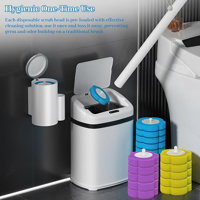 Disposable Toilet Brush Set - Image 4