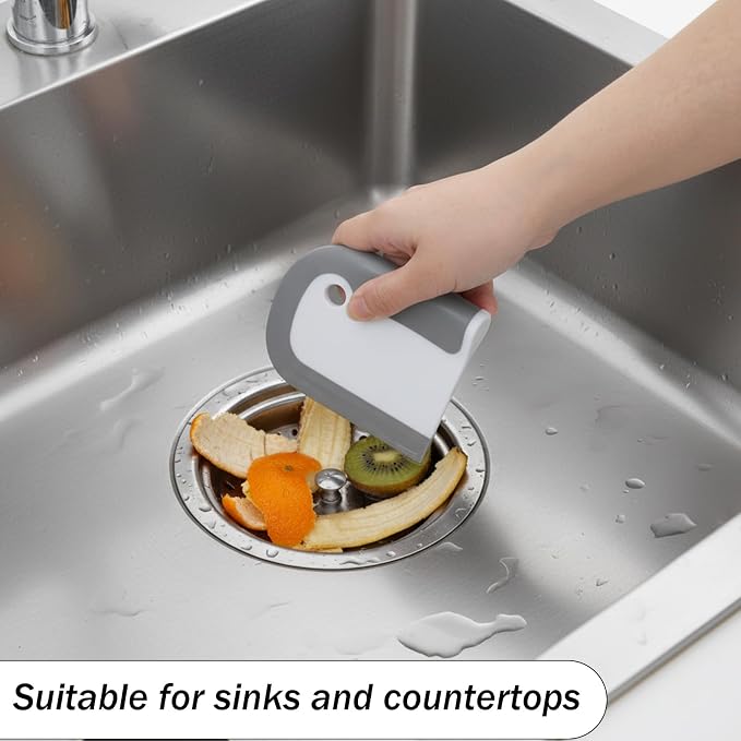 Silicone Sink Squeegee, Small Kitchen Sink Squeegee, Curved Silicone Tiny - Image 5