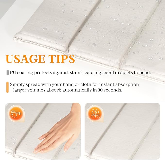 2-in-1 Stone Drying Mat Kit – Faucet Mat - Image 8