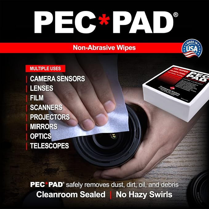 PEC-PAD Lint Free Wipes 4”x4” Non-Abrasive Ultra Soft Cloth - Image 2