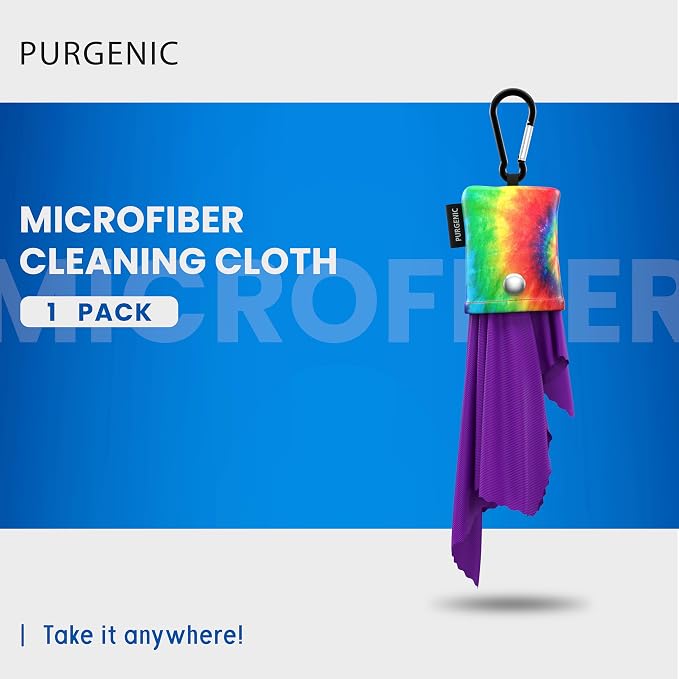 Microfiber Cloth & Glasses Wipes Lens & Glasses Cleaning Cloth - Image 2