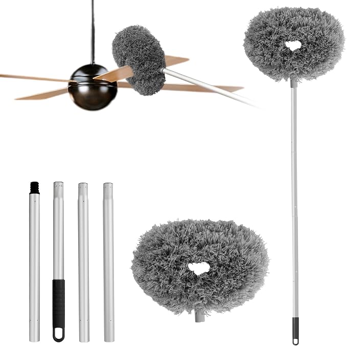 Ceiling Fan Cleaner Duster Reusable Microfiber Ceiling Fan Blade Cleaner by Unknown