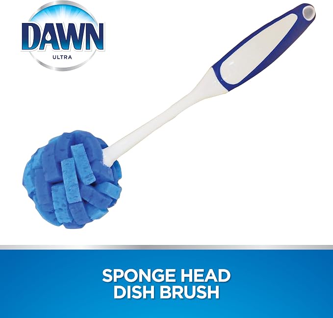 Dawn Ultra Puff Glassware and Dish Cleaning Brush - Image 2