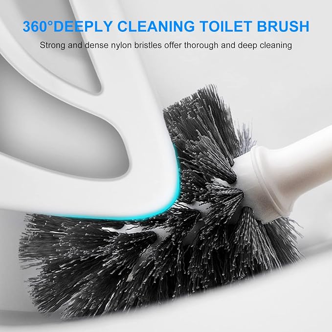 SetSail Toilet Brush and Plunger Set, Semi-HiddenToilet Plungers - Image 5