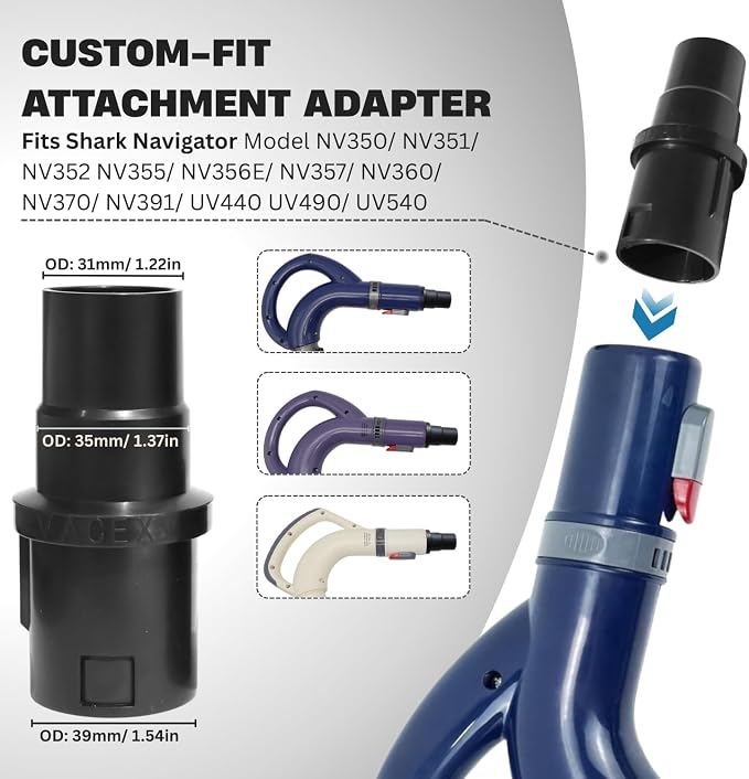 Round Horse Hair Vacuum Brush Attachment - Image 6