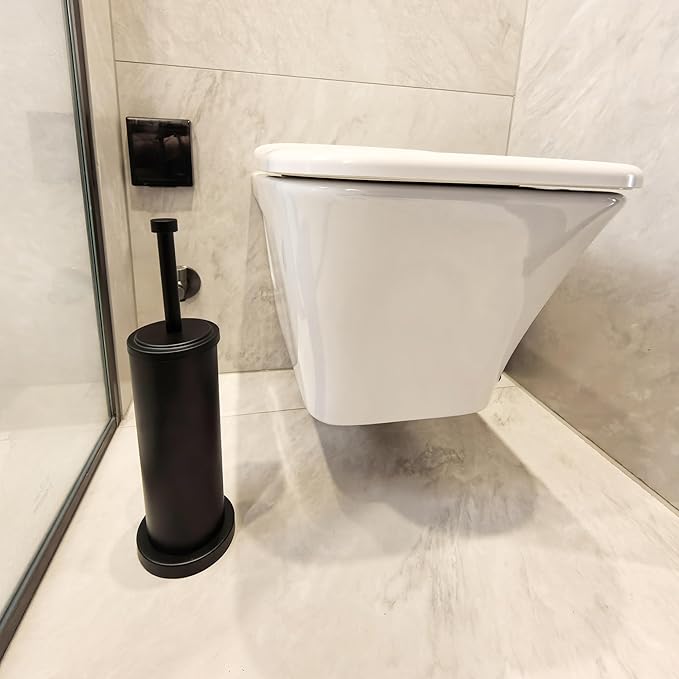 Matte Black Toilet Bowl Brush - Image 7