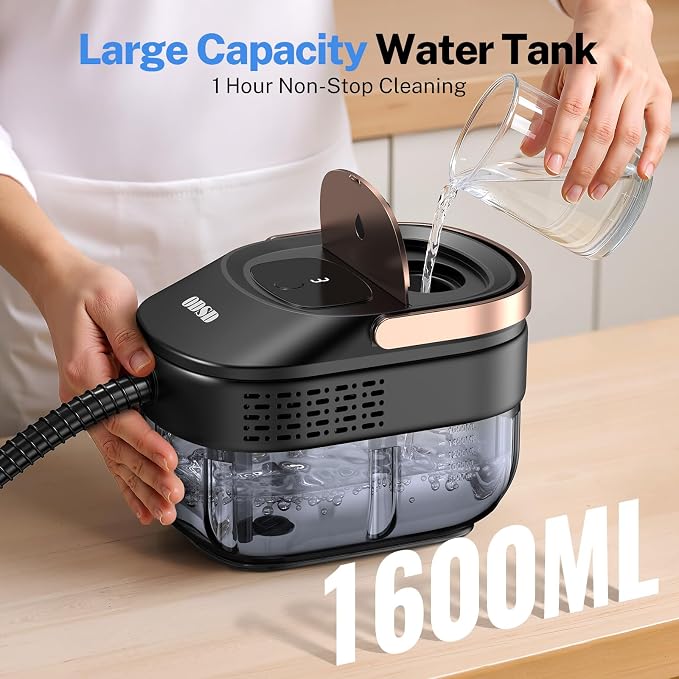 ODSD Steam Cleaner for Home & Car, 3-Level Adjustable Steamer for Cleaning - Image 4