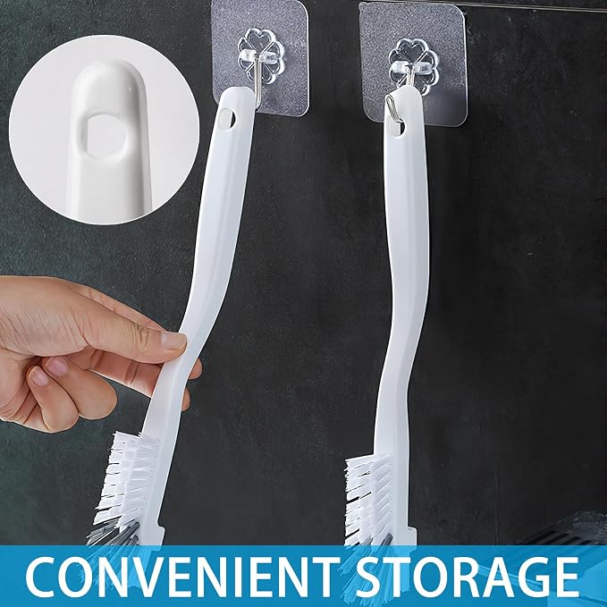 GTOTd Kitchen Right Angle Scrub Grout Small Cleaning Brush（2 Pack）Best Kitchen - Image 6