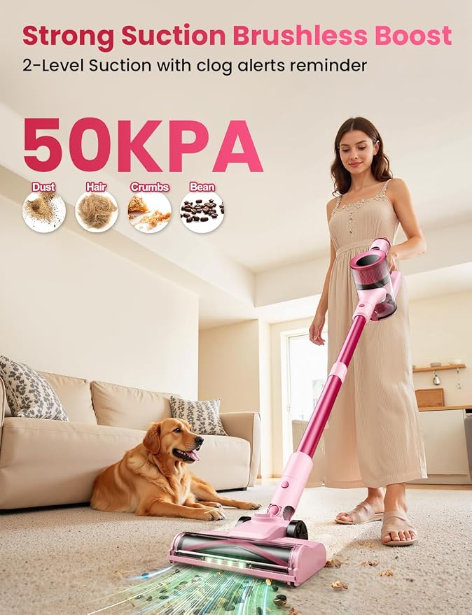 Dzaki Cordless Vacuum Cleaner, Stick Vacuum - Image 2