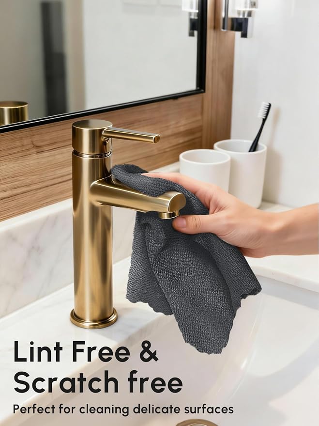 Microfiber Cleaning Cloths Roll, 75 Pack Tear Away Microfiber Towels Roll - Image 4