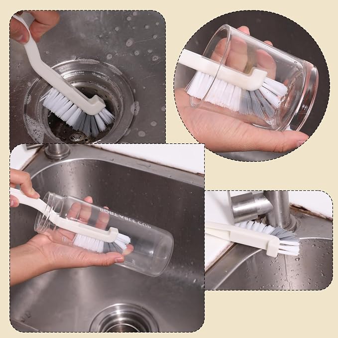 Kitchen Scrub Brush, Angle Cleaning Brush Right Angle Scrub Brushes Cleaning - Image 6