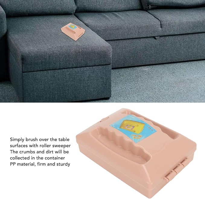 Carpet Sofa Sweeper, Double Roller Remove Debris Table Sweeper Cleansing Brush - Image 2