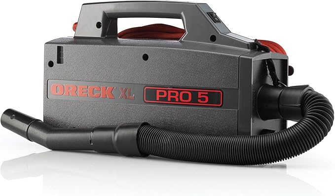 Oreck Commercial XL Pro 5 Super Compact Canister Vacuum Cleaner, Lightweight - Image 3