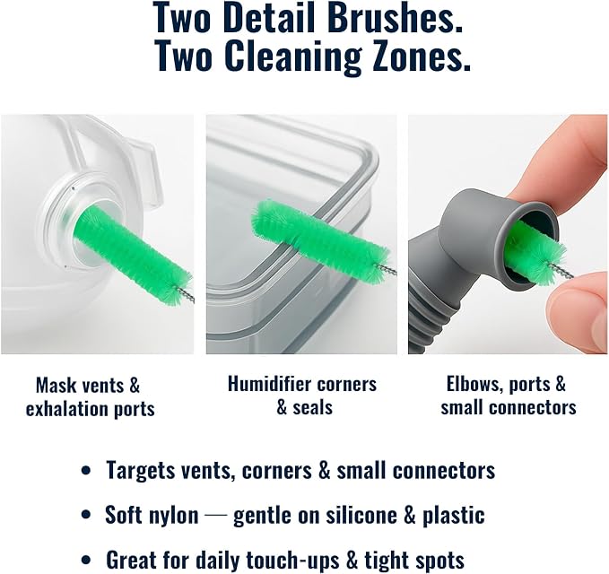 CPAP Hose Cleaner Brush – 78.7" Dual-Ended CPAP Hose Brush - Image 7
