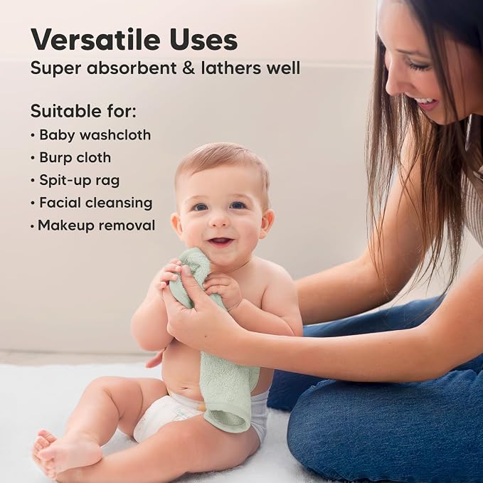 6-Pack Baby Washcloths - Image 6
