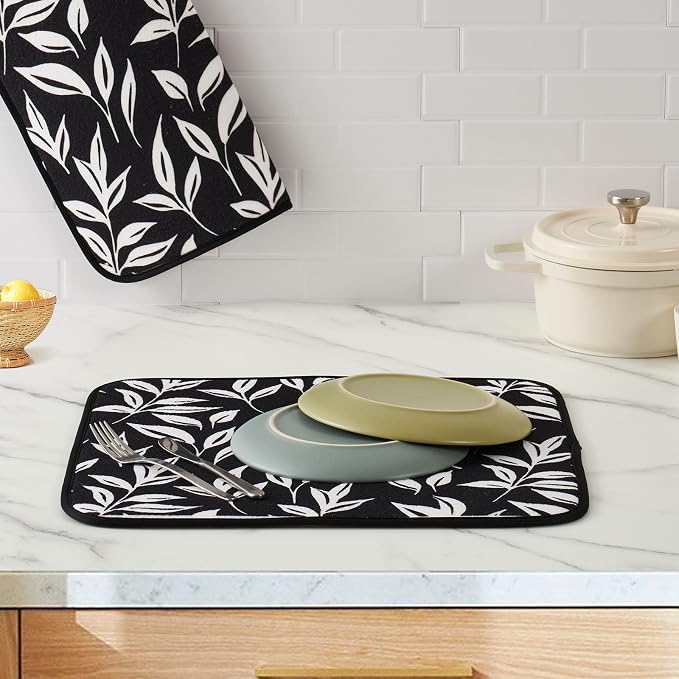 FRESHMINT Printed Dish Drying Mats - Image 2