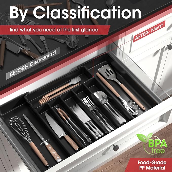 Aujen Silverware Organizer - Image 2