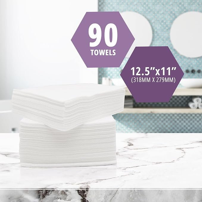 MED PRIDE Ultra Soft Disposable Medical Paper Towels, Dry Cloths - Image 2