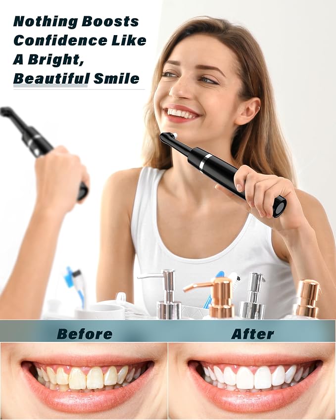 Tooth Polisher, Rechargeable Tooth Whitening Kit - Image 5
