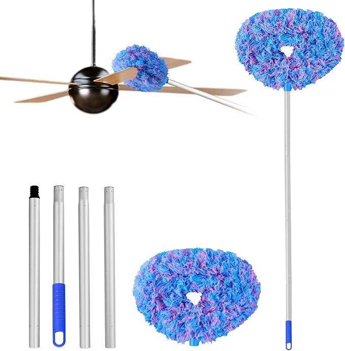 Ceiling Fan Cleaner Duster Reusable Microfiber Ceiling Fan Blade Cleaner by Unknown