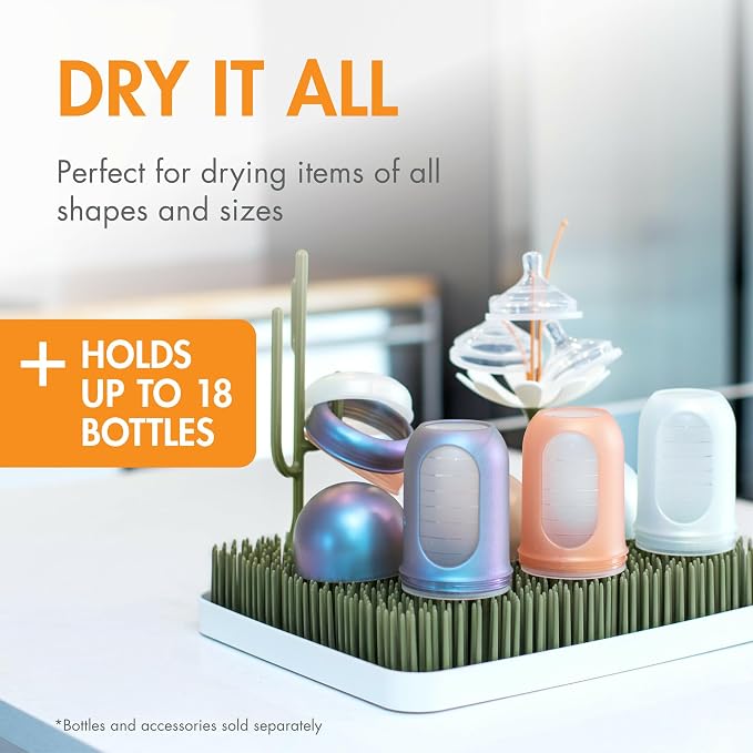 Boon Lawn Countertop Baby Bottle Drying Rack - Image 2